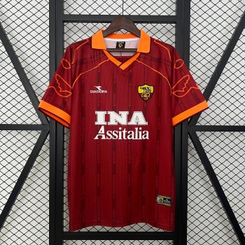 As Roma 1999–2000 Heimtrikot