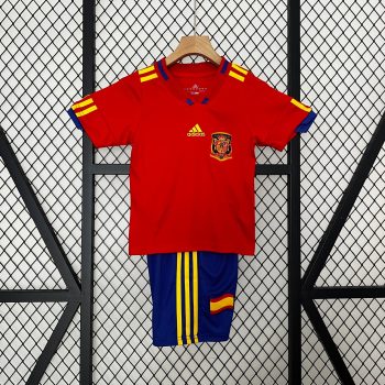 Spanien 2010 Heimtrikot für Kinder